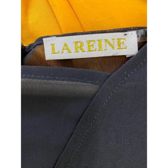 La Reine Women's Size S Black Sleeveless Ruched Bodycon Dress - Picture 4 of 6